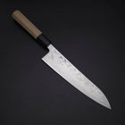 Gyuto SLD Wave Nickel Damascus Buffalo Magnolia Handle 210mm (8.3”)-[Musashi]-[Japanese-Kitchen-Knives]