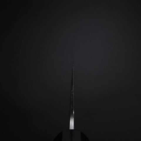 Gyuto SLD Wave Nickel Damascus Buffalo Magnolia Handle 210mm-[Musashi]-[Japanese-Kitchen-Knives]