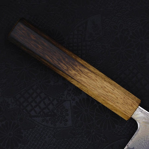 Gyuto SLD Wave Nickel Damascus Yaki Urushi Handle 210mm (8.3”)-[Musashi]-[Japanese-Kitchen-Knives]