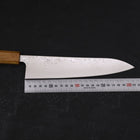 Gyuto SLD Wave Nickel Damascus Yaki Urushi Handle 210mm (8.3”)-[Musashi]-[Japanese-Kitchen-Knives]