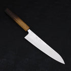 Gyuto SLD Wave Nickel Damascus Yaki Urushi Handle 210mm (8.3”)-[Musashi]-[Japanese-Kitchen-Knives]