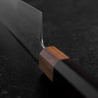 Gyuto SPG-Strix Damascus Shitan Handle 180mm-[Musashi]-[Japanese-Kitchen-Knives]