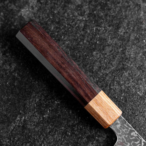Gyuto SPG-Strix Damascus Shitan Handle 180mm-[Musashi]-[Japanese-Kitchen-Knives]