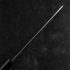 Gyuto Silver Steel #3 Kasumi Buffalo Walnut Handle 210mm (8.3”)-[Musashi]-[Japanese-Kitchen-Knives]