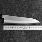 Gyuto Silver Steel #3 Kasumi Buffalo Walnut Handle 210mm-[Musashi]-[Japanese-Kitchen-Knives]
