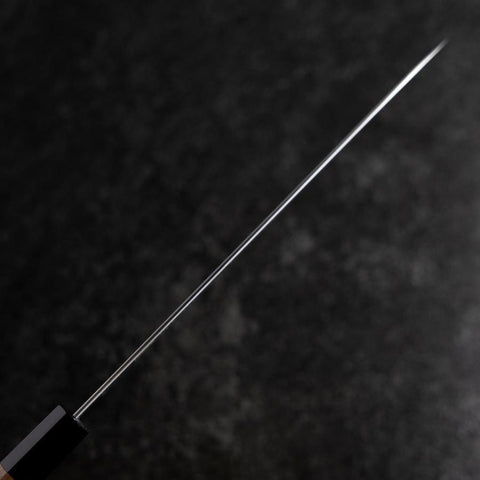 Gyuto Silver Steel #3 Kasumi Buffalo Walnut Handle 240mm (9.4”)-[Musashi]-[Japanese-Kitchen-Knives]