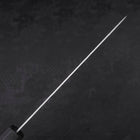 Gyuto Silver Steel #3 Nashiji Dark Blue Urushi Handle 210mm (8.3”)-[Musashi]-[Japanese-Kitchen-Knives]