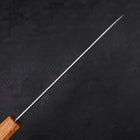 Gyuto Silver Steel #3 Nashiji Yaki Urushi Handle 210mm (8.3”)-[Musashi]-[Japanese-Kitchen-Knives]