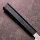 Gyuto Silver Steel #3 Nawame Damascus Dark Blue Urushi Handle 210mm-[Musashi]-[Japanese-Kitchen-Knives]