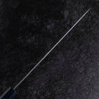 Gyuto Silver Steel #3 Nawame Damascus Dark Blue Urushi Handle 240mm-[Musashi]-[Japanese-Kitchen-Knives]