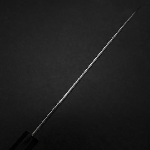 Gyuto Silver Steel #3 Polished Buffalo Walnut Handle 210mm (8.3”)-[Musashi]-[Japanese-Kitchen-Knives]