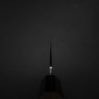 Gyuto Silver Steel #3 Polished Buffalo Walnut Handle 210mm-[Musashi]-[Japanese-Kitchen-Knives]