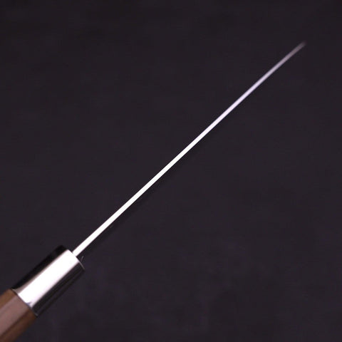 Gyuto Silver Steel #3 Walnut Handle 180mm (7”)-[Musashi]-[Japanese-Kitchen-Knives]