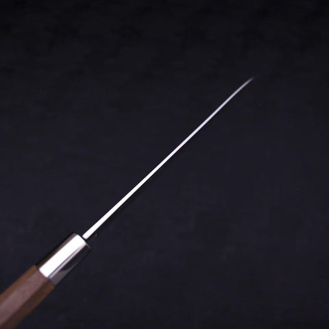 Gyuto Silver Steel #3 Walnut Handle 210mm (8.3”)-[Musashi]-[Japanese-Kitchen-Knives]