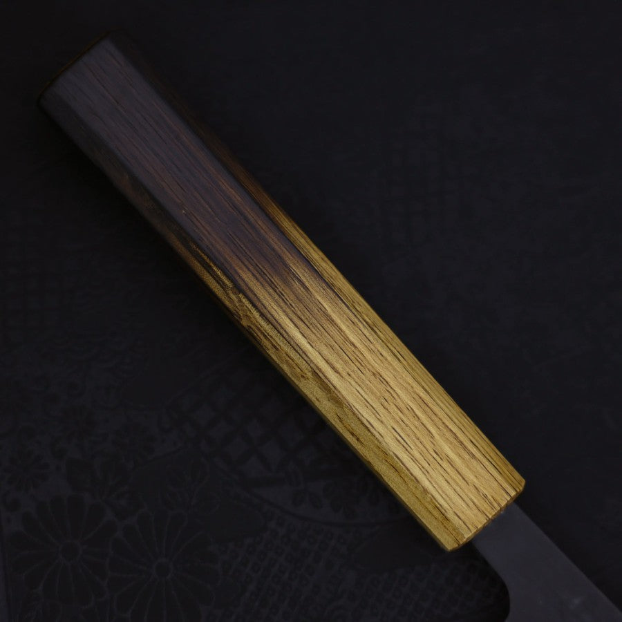 Gyuto Stainless Clad Blue Super Kurouchi Nashiji Yaki Urushi
