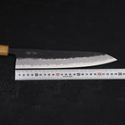 Gyuto Stainless Clad Blue Super Kurouchi Nashiji Yaki Urushi Handle 240mm (9.4”)-[Musashi]-[Japanese-Kitchen-Knives]