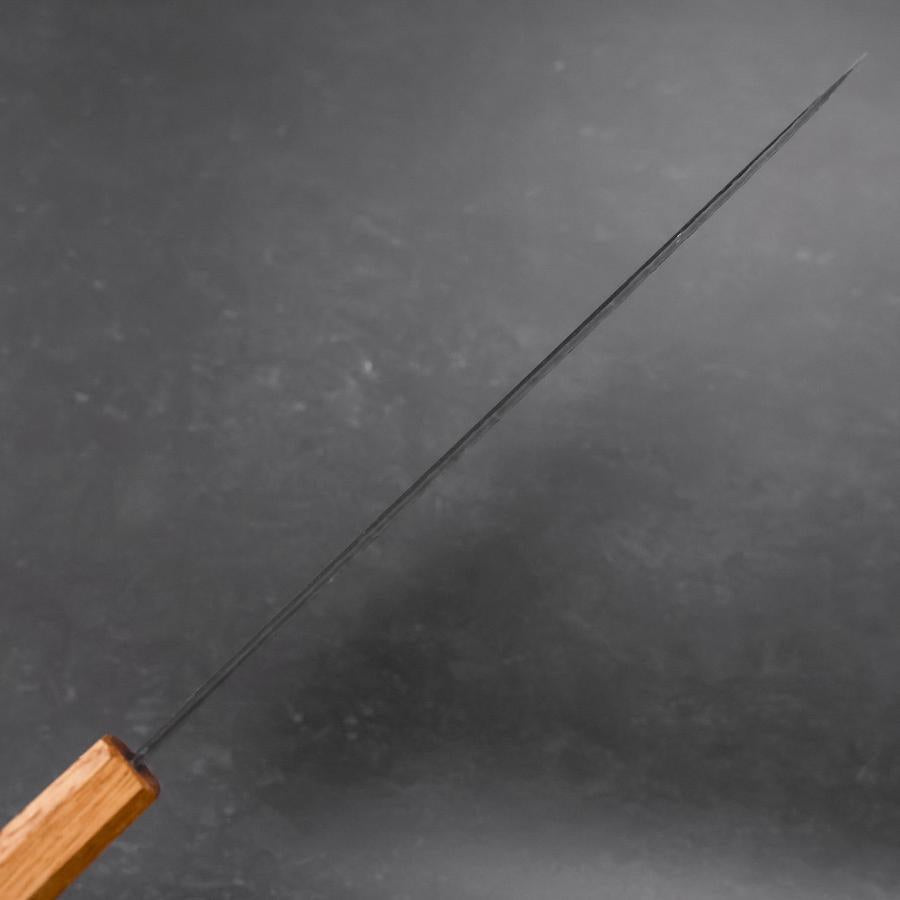 牛刀 青紙スーパー 黒打槌目 欅柄 240mm – MUSASHI