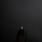 Gyuto Stainless Clad Blue Super Polished Shitan Handle 180mm-[Musashi]-[Japanese-Kitchen-Knives]