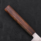 Gyuto Stainless Clad Blue Super Polished Sumi Urushi Handle 210mm (8.3”)-[Musashi]-[Japanese-Kitchen-Knives]
