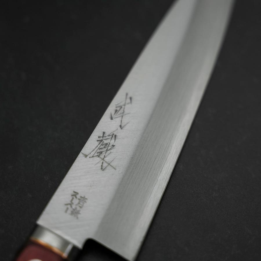 三德 ステン 青紙スーパー 磨き 赤洋風柄 140mm – MUSASHI
