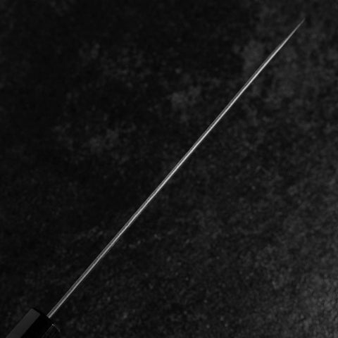 Gyuto Sweden Stainless Steel Nashiji Washi Damascus Black Walnut Handle 210mm-[Musashi]-[Japanese-Kitchen-Knives]