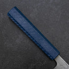 Gyuto Sweden Stainless Steel Nashiji Washi Damascus Blue Urushi Handle 210mm-[Musashi]-[Japanese-Kitchen-Knives]