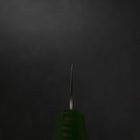 Gyuto Sweden Stainless Steel Nashiji Washi Damascus Green Urushi Handle 210mm-[Musashi]-[Japanese-Kitchen-Knives]