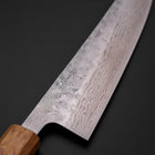 Gyuto Sweden Stainless Steel Nashiji Washi Damascus Yaki Urushi Handle 210mm-[Musashi]-[Japanese-Kitchen-Knives]