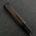 Gyuto V-Toku 2 Kurouchi Damascus Buffalo Ebony Handle 185mm (7.3”) (7.3”)-[Musashi]-[Japanese-Kitchen-Knives]