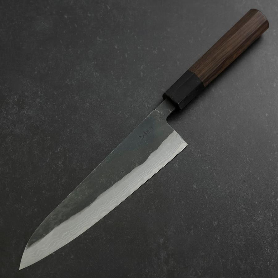牛刀 V特2号 黒打 黒檀水牛柄 185mm – MUSASHI