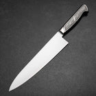 Gyuto VG-1 Polished Stainless Handle 210mm-[Musashi]-[Japanese-Kitchen-Knives]