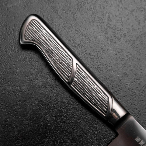 Gyuto VG-1 Polished Stainless Handle 210mm-[Musashi]-[Japanese-Kitchen-Knives]