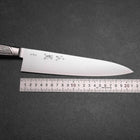 Gyuto VG-1 Polished Stainless Handle 210mm-[Musashi]-[Japanese-Kitchen-Knives]