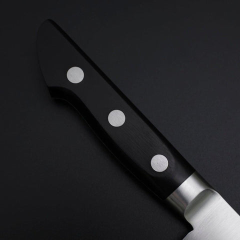 Gyuto VG-1 Polished Western Black Handle 210mm (8.3”)-[Musashi]-[Japanese-Kitchen-Knives]