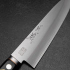 Gyuto VG-1 Polished Western Copper Inlay Handle 180mm-[Musashi]-[Japanese-Kitchen-Knives]