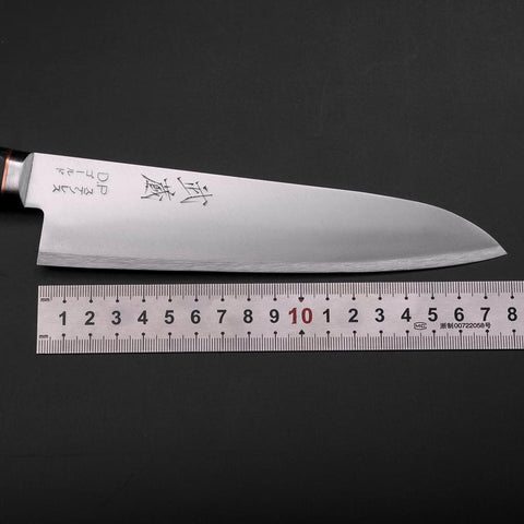 Gyuto VG-1 Polished Western Copper Inlay Handle 180mm-[Musashi]-[Japanese-Kitchen-Knives]
