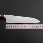 Gyuto VG-1 Polished Western Mahogany Handle 180mm-[Musashi]-[Japanese-Kitchen-Knives]
