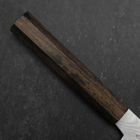 Gyuto VG-10 Damascus Ashwood Handle 145mm (5.7”)-[Musashi]-[Japanese-Kitchen-Knives]