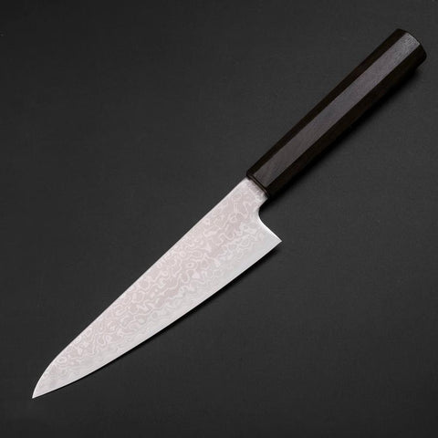 Gyuto VG-10 Damascus Ashwood Handle 150mm-[Musashi]-[Japanese-Kitchen-Knives]