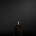 Gyuto VG-10 Damascus Ashwood Handle 150mm-[Musashi]-[Japanese-Kitchen-Knives]