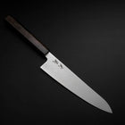 Gyuto VG-10 Damascus Ashwood Handle 195mm-[Musashi]-[Japanese-Kitchen-Knives]