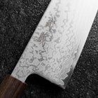 Gyuto VG-10 Damascus Ashwood Handle 210mm-[Musashi]-[Japanese-Kitchen-Knives]