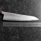 Gyuto VG-10 Damascus Ashwood Handle 210mm-[Musashi]-[Japanese-Kitchen-Knives]