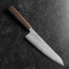 Gyuto VG-10 Damascus Ashwood Handle 210mm-[Musashi]-[Japanese-Kitchen-Knives]