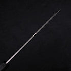 Gyuto VG-10 Damascus Black Ishime Urushi Handle 210mm (8.3”)-[Musashi]-[Japanese-Kitchen-Knives]