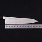 Gyuto VG-10 Damascus Black Ishime Urushi Handle 210mm (8.3”)-[Musashi]-[Japanese-Kitchen-Knives]