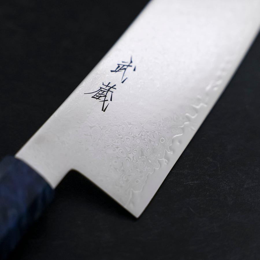 ハカタ包丁 青紙2号 黒打 墨漆柄 165mm – MUSASHI