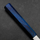 Gyuto VG-10 Damascus Blue Birch Handle 240mm-[Musashi]-[Japanese-Kitchen-Knives]