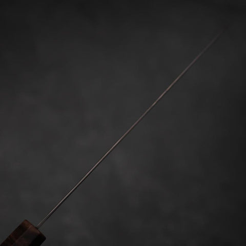 Gyuto VG-10 Damascus Brown Birch Handle 210mm-[Musashi]-[Japanese-Kitchen-Knives]