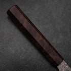 Gyuto VG-10 Damascus Brown Birch Handle 210mm-[Musashi]-[Japanese-Kitchen-Knives]